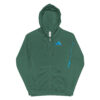Unisex fleece zip up hoodie - Image 7